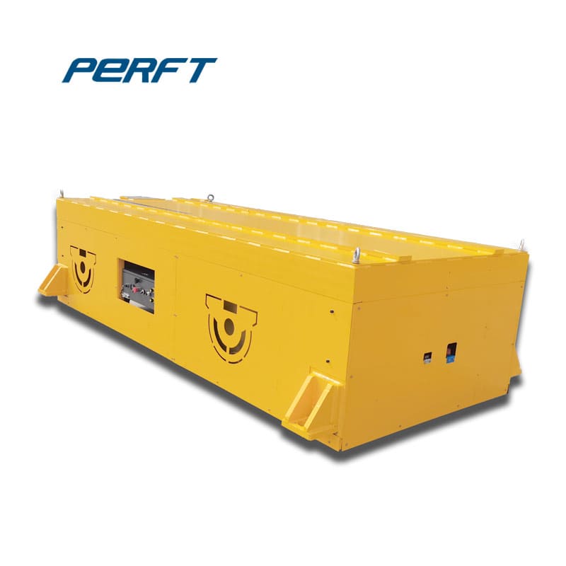 rail flat cart with pp guardrail 1-500 t